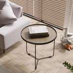 Stylish Multi-Layer Board Coffee Table Set - Modern Round Design for Living Room Decor hxbs-3031