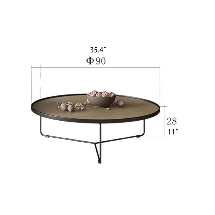 Stylish Multi-Layer Board Coffee Table Set - Modern Round Design for Living Room Decor hxbs-3031
