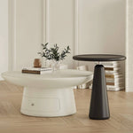 Rustic Pine Wood Tea Table - Elegant & Durable Coffee Table for Living Room hxj-2713