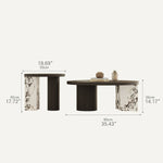 Stunning Marble Tea Table - Elegant Design & Durable Craftsmanship hxj-2723