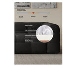 Modern Faux Lambswool Sofa - Stylish Pine & Oak Design for Chic Living Rooms hxy-5160