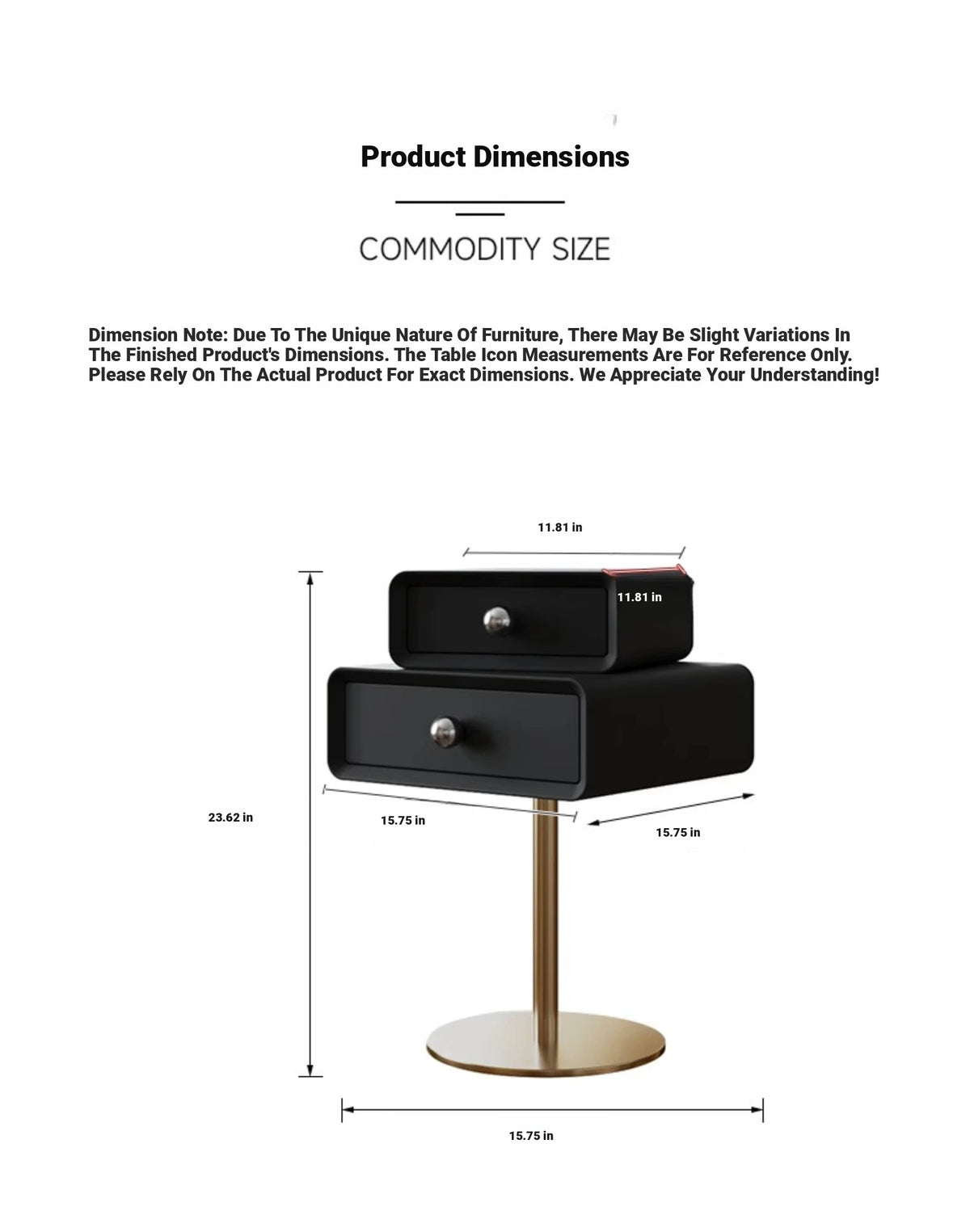 Stylish PU Leather and Solid Wood Bedside Cupboard with Elegant Gold Base – Modern Nightstand Storage Solution hxy-5165