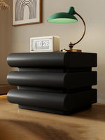 Stylish PU Leather Bedside Cupboard with Pine Base - Modern Storage Solution for Your Bedroom hxy-5168