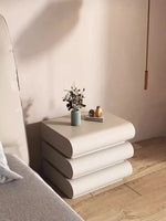 Stylish PU Leather Bedside Cupboard with Pine Base - Modern Storage Solution for Your Bedroom hxy-5168