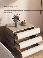 Stylish PU Leather Bedside Cupboard with Pine Base - Modern Storage Solution for Your Bedroom hxy-5168