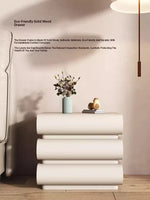 Stylish PU Leather Bedside Cupboard with Pine Base - Modern Storage Solution for Your Bedroom hxy-5168