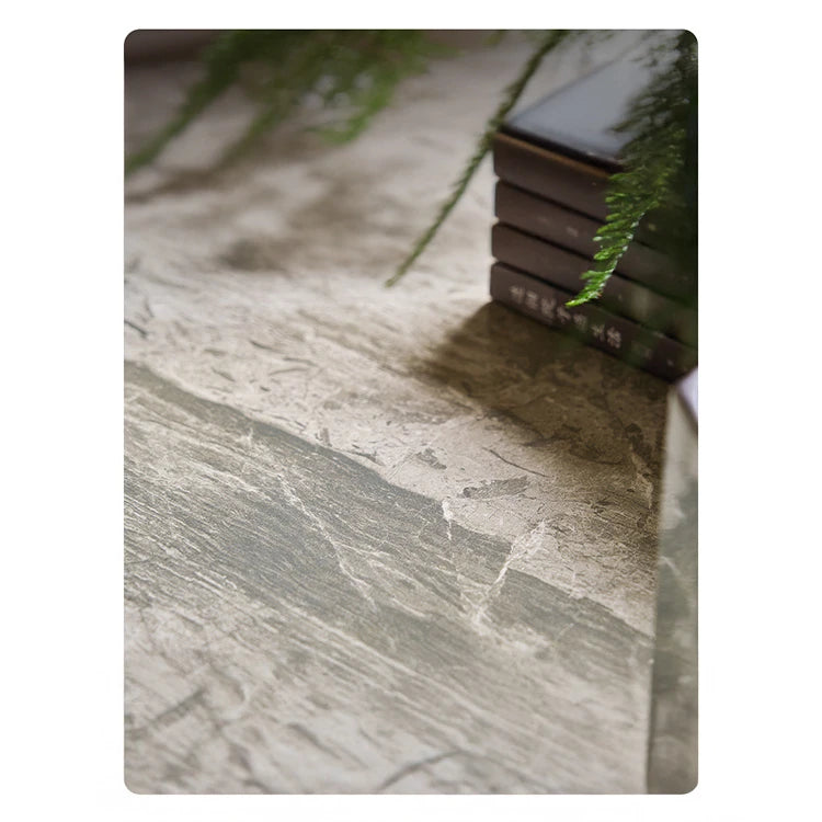 Stylish Ash Wood Coffee Table with Sintered Stone Top and Storage Drawers - Modern Living Room Furniture hyc-3116