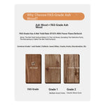 Stylish Ash Wood TV Cabinet with Storage Drawers - Modern Living Room Furniture hyc-3117