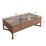 Stylish Ash Wood TV Cabinet with Storage Drawers - Modern Living Room Furniture hyc-3117