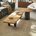 Rustic Solid Wood Coffee Table - Stylish Modern Design for Living Room Decor hyc-3118