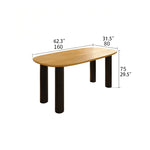 Stylish Solid Wood Dining Table - Modern Design for Your Home hyc-3120