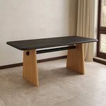 Stylish Solid Wood Dining Table - Modern Design for Chic Home Interiors hyc-3122