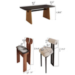 Stylish Solid Wood Dining Table - Modern Design for Chic Home Interiors hyc-3122