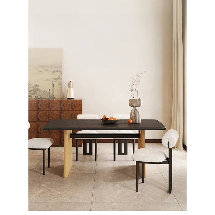 Stylish Solid Wood Dining Table - Modern Design for Chic Home Interiors hyc-3122