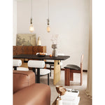 Stylish Solid Wood Dining Table - Modern Design for Chic Home Interiors hyc-3122