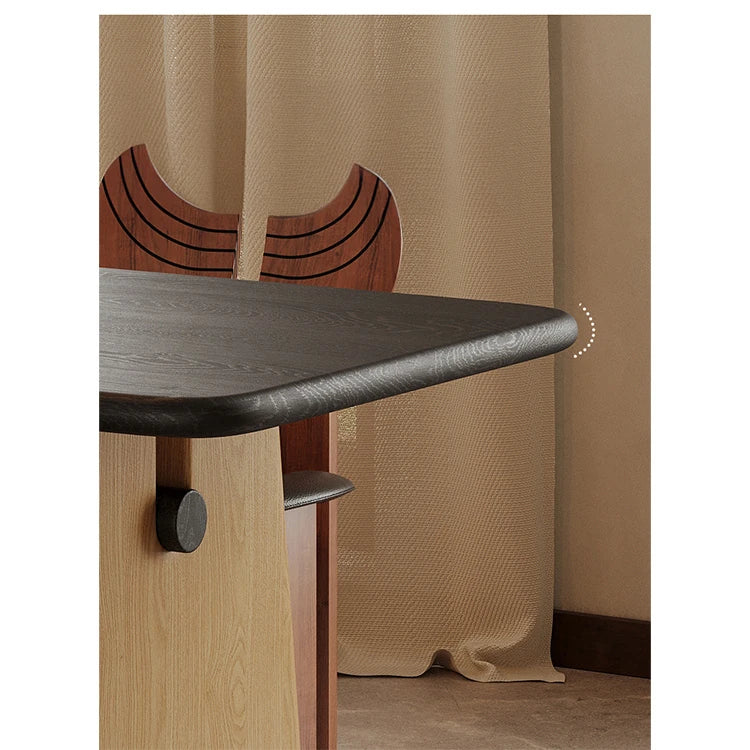 Stylish Solid Wood Dining Table - Modern Design for Chic Home Interiors hyc-3122