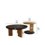 Stylish Solid Wood Coffee Table – Modern Design for Any Living Room hyc-3123