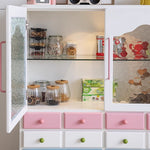 Solid Wood Glass Cabinet - Elegant and Durable Storage Solution hyj-2300