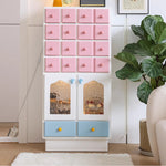 Solid Wood Glass Cabinet - Elegant Display Case for Home Storage hyj-2301