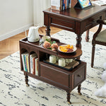 Elevate Your Living Room: Elegant Solid Wood Tea Table for Timeless Style hyjyj-4266