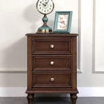 Solid Wood Bedside Cupboard - Timeless Design for Elegant Interiors hyjyj-4273