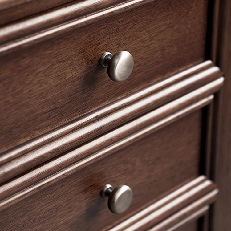 Solid Wood Bedside Cupboard - Timeless Design for Elegant Interiors hyjyj-4273