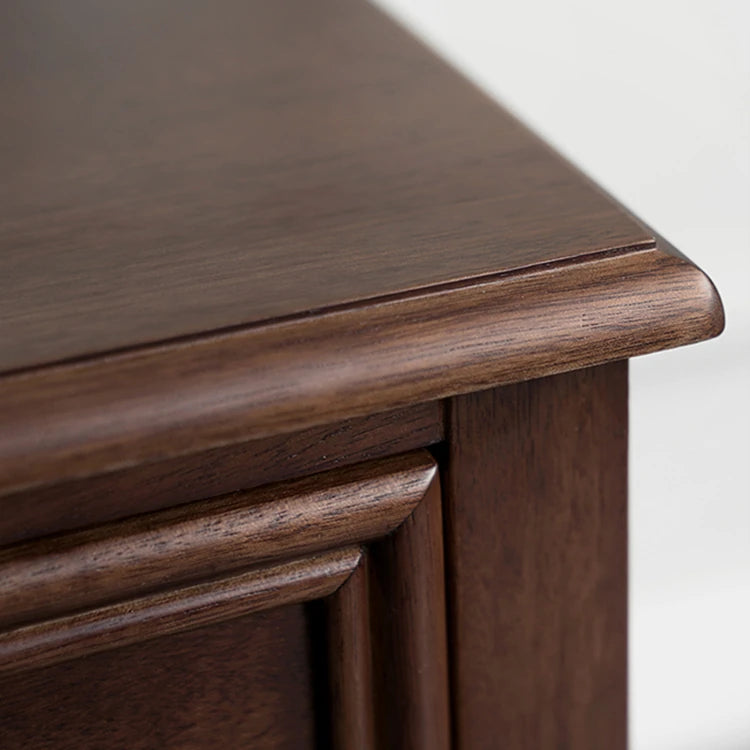 Solid Wood Bedside Cupboard - Timeless Design for Elegant Interiors hyjyj-4273