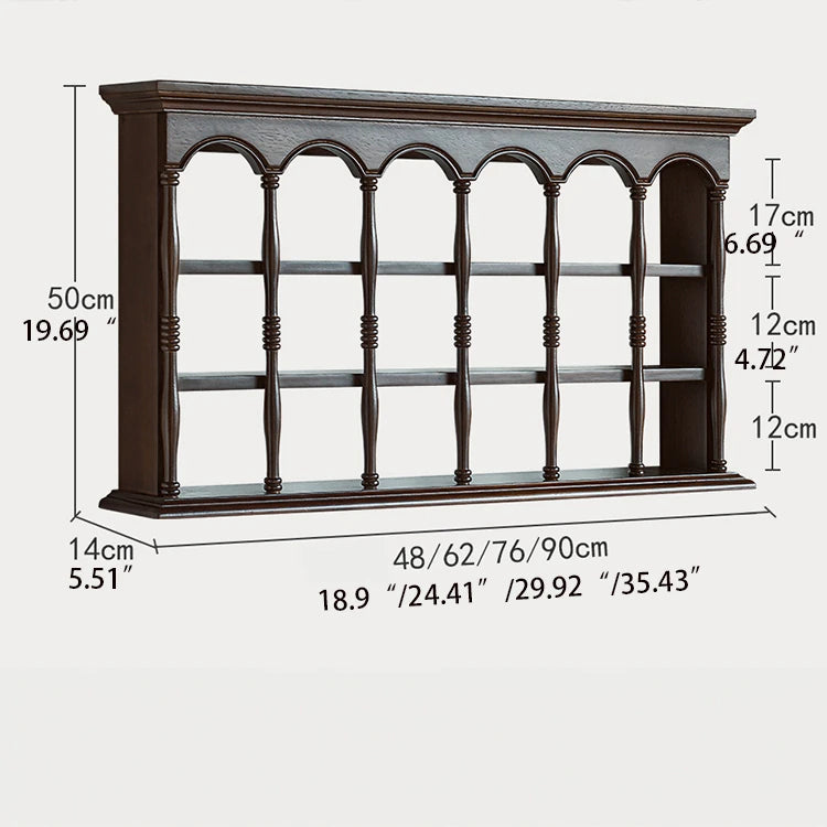 Solid Wood Storage Rack for Elegant Home Decor hyjyj-4275