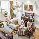 Solid Wood Storage Rack for Elegant Home Decor hyjyj-4275