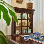 Solid Wood Storage Rack for Elegant Home Decor hyjyj-4275