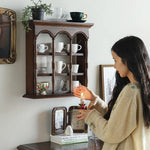 Solid Wood Storage Rack for Elegant Home Decor hyjyj-4275