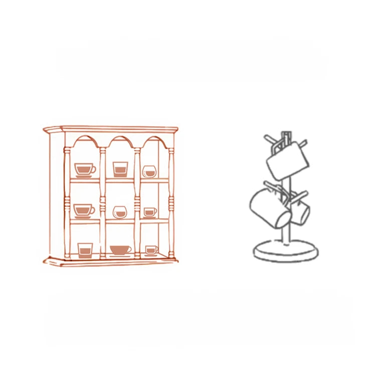 Solid Wood Storage Rack for Elegant Home Decor hyjyj-4275