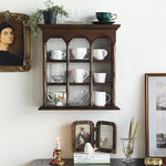 Solid Wood Storage Rack for Elegant Home Decor hyjyj-4275