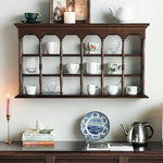 Solid Wood Storage Rack for Elegant Home Decor hyjyj-4275