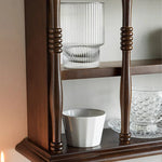 Solid Wood Storage Rack for Elegant Home Decor hyjyj-4275