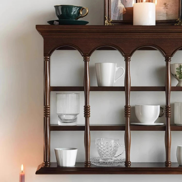 Solid Wood Storage Rack for Elegant Home Decor hyjyj-4275