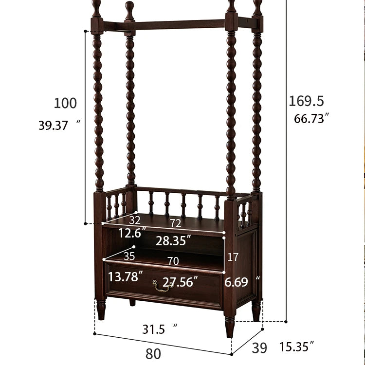 Luxurious Solid Wood Coat Hanger - Elegant Home Accent hyjyj-4277