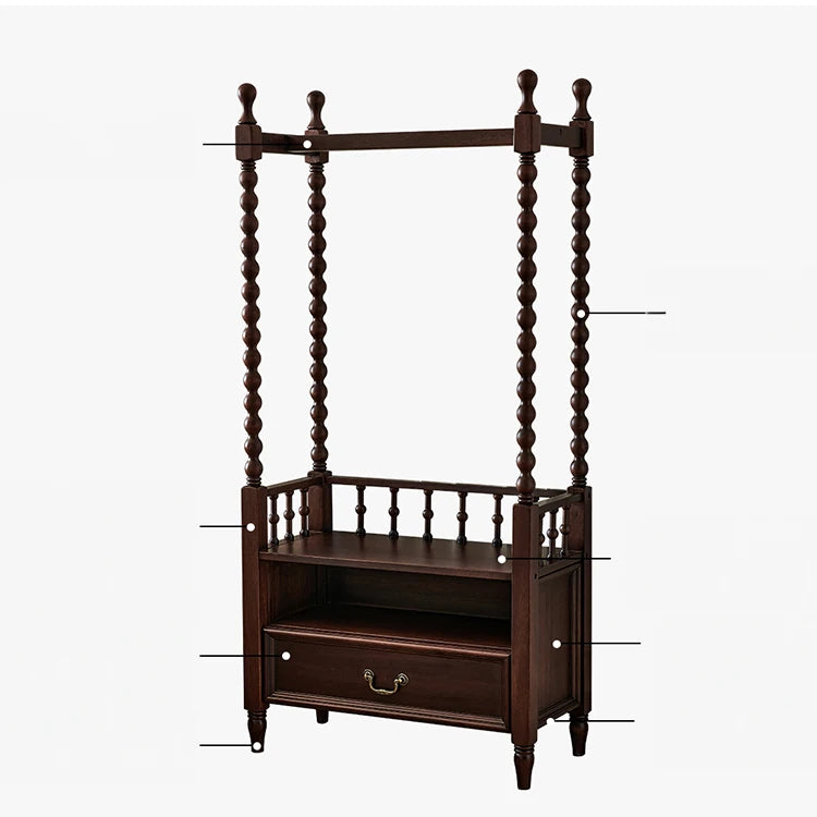 Luxurious Solid Wood Coat Hanger - Elegant Home Accent hyjyj-4277