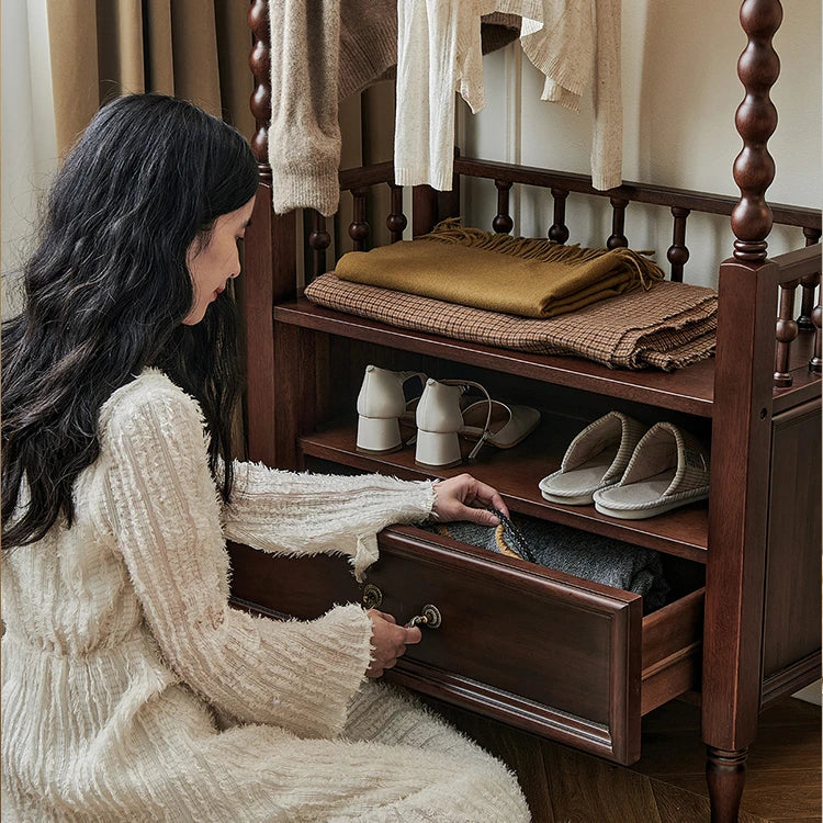 Luxurious Solid Wood Coat Hanger - Elegant Home Accent hyjyj-4277