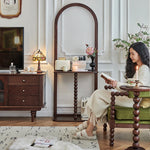 Elegant Solid Wood TV Cabinet with Glass Doors - Stylish Living Room Storage Solution hyjyj-4278