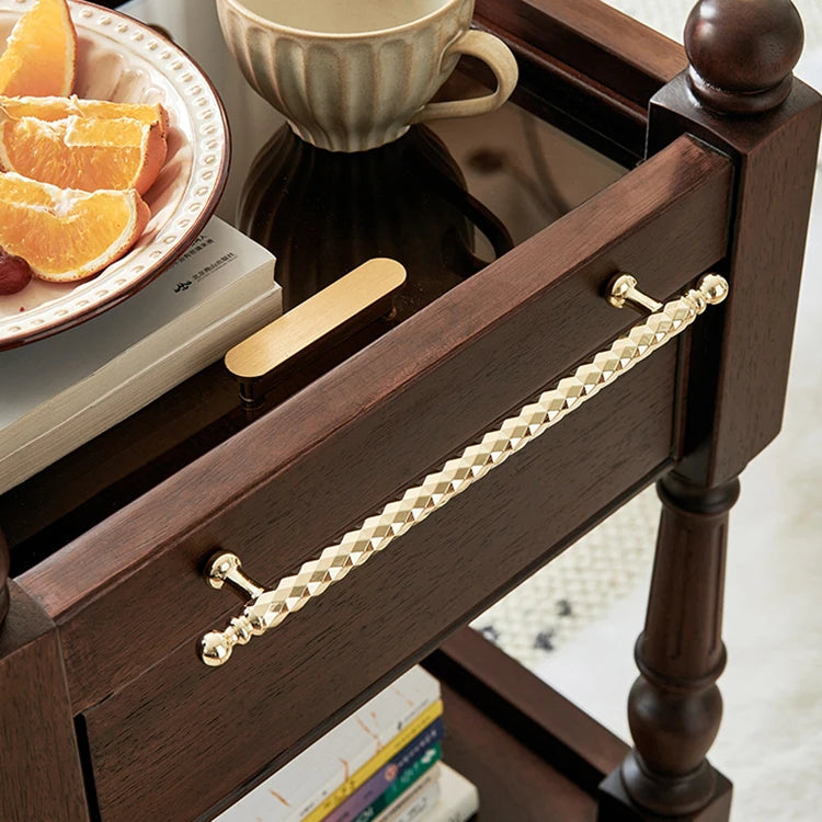 Classic Solid Wood Tea Table - Enhance Your Living Room Elegance hyjyj-4280