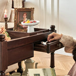 Classic Solid Wood Tea Table - Enhance Your Living Room Elegance hyjyj-4280