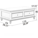 Solid Wood Tea Table - Elegant Centerpiece for Your Living Room hyjyj-4286