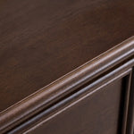 Elegant Solid Wood Cabinet for Timeless Living Room Charm hyjyj-4287