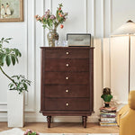 Elegant Solid Wood Cabinet - Perfect Blend of Style and Functionality hyjyj-4294