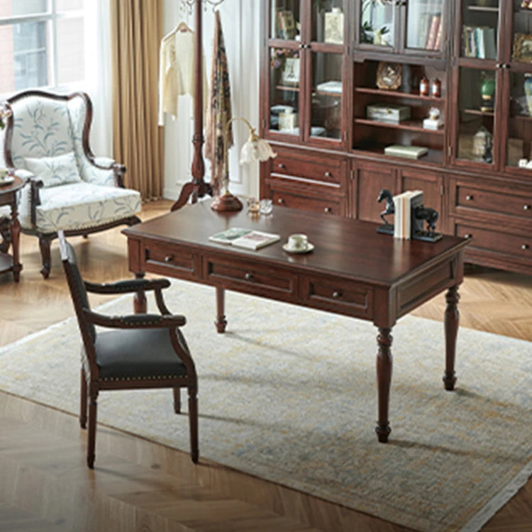 Elegant Cherry Wood Coffee Table for Sophisticated Living Rooms hyjyj-4297
