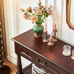 Elegant Cherry Wood Coffee Table for Sophisticated Living Rooms hyjyj-4297