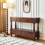 Elegant Cherry Wood Coffee Table for Sophisticated Living Rooms hyjyj-4297