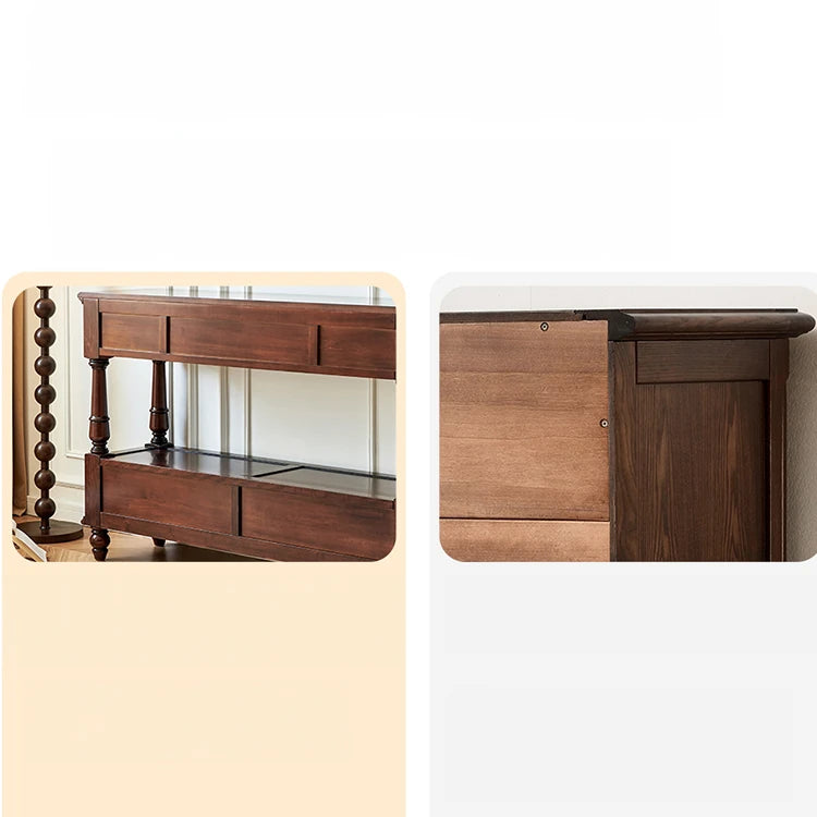 Elegant Cherry Wood Coffee Table for Sophisticated Living Rooms hyjyj-4297