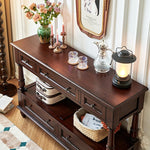 Elegant Cherry Wood Coffee Table for Sophisticated Living Rooms hyjyj-4297